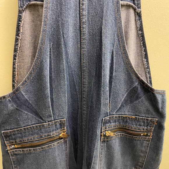 RARE Vintage KMart Denim Overalls Made in Hong Kong. - Picture 3 of 8
